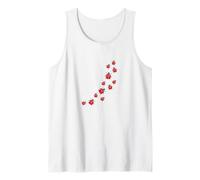 Whimsy Twee Ladybug Trail Cute Summer Aesthetic Camiseta sin Mangas