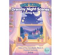 Whimsy Wonders Dreamy Teen Bedrooms Coloring Book: Cute & Fun Moonlight, Stars & Magical Moments