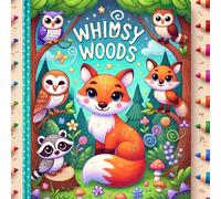 Whimsy Woods: A Fun & Adorable Coloring Book for Little Hands!