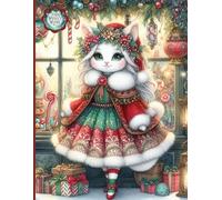 Whimsy Woods Christmas Composition Notebook: Enchanted Forest Journal | 120 Wide-Ruled, Lined, Cream-Colored Pages