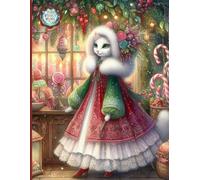 Whimsy Woods Christmas Composition Notebook: Enchanted Forest Journal | 120 Wide-Ruled, Lined, Cream-Colored Pages