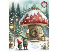 Whimsy Woods Christmas Composition Notebook: Enchanted Forest Journal | 120 Wide-Ruled, Lined, Cream-Colored Pages