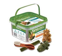 WHIMZEES Caja Surtida L, 14 Piezas - Talla L, Golosinas para Perros Grandes, Naturales y Sin Cereales, Vegetarianas, Sin Azúcares Añadidos