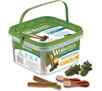 WHIMZEES Caja Surtida M, 28 Piezas - Talla M, Golosinas para Perros Medianos, Naturales y Sin Cereales, Vegetarianas, Sin Azúcares Añadidos