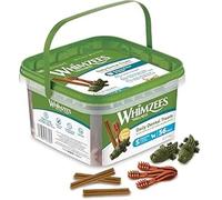 WHIMZEES Caja Surtida S 56 Piezas - Talla S | Golosinas para Perros Pequeños, de Larga Duración, Naturales y Sin Cereales, Vegetarianas, Sin Azúcares Añadidos