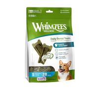 WHIMZEES Palitos Soft S 28 Piezas - Talla S | Golosinas para Perros Pequeños Senior, de Larga Duración, Naturales y Sin Cereales, Vegetarianas, Sin Azúcares Añadidos
