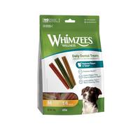 WHIMZEES - Snacks Dentales Naturales sin Cereales - para Perros Medianos - Palitos Masticables - Mejora la Higiene Bucal - 14 Unidades