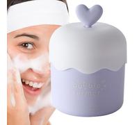 Whip Maker Foam Cleanser - Copa de espuma PP desmontable, Rich Lather Creator | Herramienta de cuidado de la piel portátil para espuma fina delicada, fabricante manual de látigo de lavado de cara para