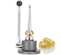 WHIPIN Herramientas para joyeros, Extensor de Anillos, Reductor de Anillos, ajustador de tamaño, Extensor de Anillos de Doble Varilla Profesional, Herramienta para Hacer Joyas