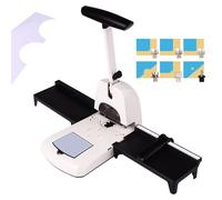 WHIPIN Perforadora y Redondeadora de Esquinas 6 en 1, Cortadora de Papel Multifuncional, Equipada con Troqueles Intercambiables Semicirculares Redondeados de R3.5 mm, R6 mm y R10 mm