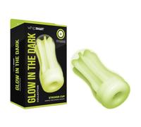 Whipsmart Glow In The Dark Copa Stroker White 17 cm