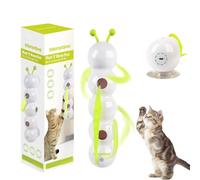 Whirlie - Juguete para gatos Whirlie Smart Motion, juguetes para gatos Happy Luna, promueve el ejercicio y la estimulación mental, para instalación en paredes interiores, puertas y ventanas