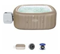 Whirlpool Bestway Lay-Z-Spa Palma 201x201x80 cm para 5-7 persone con idrogetto y copertura