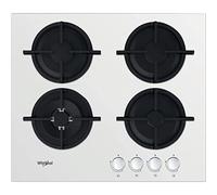 Whirlpool AKT 625/WH Negro, Blanco Integrado 60 cm Encimera de gas 4 zona(s)