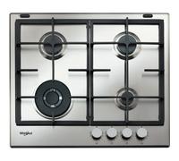 Whirlpool GMAL 6422/IXL Acero inoxidable Integrado 59 cm Encimera de gas 4 zona(s)