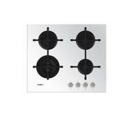WHIRLPOOL GOA 6423 WH PLACA DE COCINA DE VIDRIO 4 FUEGOS A GAS 60 CM BLANCO