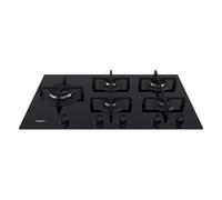 WHIRLPOOL GOA9523NB1 Placa De Cocina Gas 90CM 5 Zonas Vidrio Negro