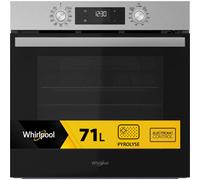Whirlpool omr58ru0sx 71 l negro, acero inoxidable