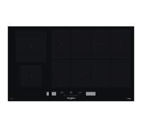 Whirlpool SMP29010CNEIXL Placa de inducción Empotrable | Clase energética A+ | 5 zonas, FlexiSide, controles deslizantes, vidrio negro