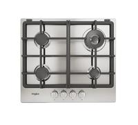 WHIRLPOOL TGML661IX Cocina De 4 Fuegos 58 Cm De Acero Inoxidable