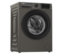 Lavadora whirlpool wam 07gb spt carga frontal 10 kg 1400 rpm 15 programas clase a acero brillo