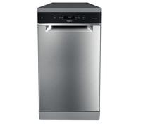 Whirlpool WH6FC11BS7A0X - Lavavajillas 45 Cm 11 Cubiertos 3ª Bandeja Natural Dry Clase C Inox