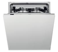 WHIRLPOOL WIC3C33F LAVAVAJILLAS INCORPORABLE 60 CM 14 CUBIERTOS CE.D 3CESTO
