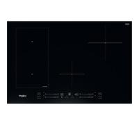 Whirlpool WLS3377BF Placa de inducción Empotrable | Clase energética A | 4 zonas de inducción, Control táctil, Seguridad infantil