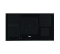 WHIRLPOOL WT1090BA Placa De Cocción A Inducción 5 Zonas FlexiCook 90 CM Negro