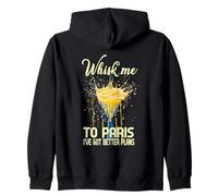 Whisk ME TO Paris I've Got Better Plans Sudadera con Capucha