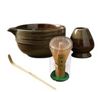 Whisk Set, Bowl And Whisk, Tea Set, Bowl With Spout, Whisk Scoop Set