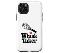 Whisk Taker: Divertido Juego de Palabras para Hornear para Chefs y Amantes de la Comida Carcasa para iPhone 11 Pro