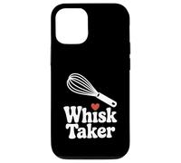 Whisk Taker: Divertido Juego de Palabras para Hornear para Chefs y Amantes de la Comida Carcasa para iPhone 12/12 Pro