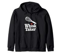 Whisk Taker: Divertido Juego de Palabras para Hornear para Chefs y Amantes de la Comida Sudadera con Capucha