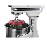 Whisk Wiper® PRO for Bowl-Lift Stand Mixers - Mix Without The Mess - The Ultimate Stand Mixer Accessory - Compatible With KitchenAid Bowl-Lift Stand Mixers Using a 6-Wire Whisk (Color: Red)