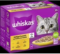 Whiskas 11+ selección de pollo en gelatina 85gx48 multipack