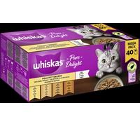Whiskas 85gx40 PureDelight Pollo Ragú en gelatina Mega Pack