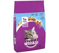 WHISKAS Adult 7 kg - alimento seco para gatos adultos, con delicioso atún
