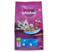 Whiskas Adult 1+ con Tonno Croccantini per Gatti 1,4 Kg