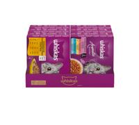 WHISKAS Adult en bolsitas de 72 x 85 g (48 + 24 GRATIS)