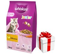 WHISKAS Junior Pollo 14 kg comida para gatitos