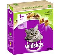 WHISKAS® Cartón seco 1+ con Cordero 5 x 800g