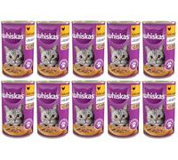 WHISKAS Comida Seca para Gatos 1+ con Pollo 7kg