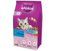 WHISKAS Comida Seca para Gatos 1+ con Atún 2x14kg