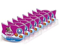 whiskas dentabites Gato Snack salmón, 8 Paquetes (8 x 40 g)