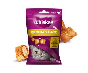 WHISKAS Healthy Shine 45g golosina para gatos, con pollo