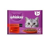 Whiskas húmedo gato adulto selección carnes 4x85 gr