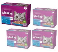 WHISKAS Multipack Pescado 4X12X 85GR