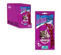 Whiskas Snacks Stick Salmón