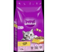 whiskas Dry Adult 1+ con pollo | 3 paquetes de 1,9 kg